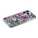 iPhone 14 Pro Max IMD Shell Pattern TPU Phone Case - Leopard Flower