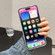 iPhone 14 Pro Max IMD Cute Animal Pattern Phone Case - Bear