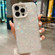 iPhone 14 Pro Max IMD Shell Texture TPU + Acrylic Phone Case - White