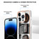 iPhone 14 Pro Max Electroplating Marble Dual-side IMD Phone Case - Retro Radio