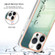 iPhone 14 Pro Max Electroplating Marble Dual-side IMD Phone Case - Smile