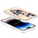 iPhone 14 Pro Max Electroplating Marble Dual-side IMD Phone Case - Lucky Dog