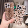 iPhone 14 Pro Max Colorful Crystal Shell Pattern PC + TPU Phone Case - Deep Leopard