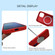 iPhone 14 Pro Max MagSafe Liquid Silicone Full Coverage Phone Case - Red