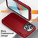 iPhone 14 Pro Max Life Waterproof Rugged Phone Case - Red + Black