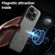 iPhone 14 Pro Max Skin Feel Magnetic Leather Back Phone Case - Dark Grey