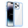 iPhone 14 Pro Max Colorful Series Acrylic + TPU Phone Case  - Blue