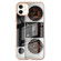 iPhone 11 Electroplating Marble Dual-side IMD Phone Case - Retro Radio