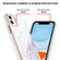 iPhone 11 Electroplating Marble Pattern Dual-side IMD TPU Shockproof Case - White 006