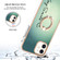 iPhone 11 Electroplating Dual-side IMD Phone Case with Ring Holder - Smile