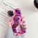 iPhone 11 Pro Plating Colorful Geometric Pattern Mosaic Marble TPU Mobile Phone Case - Purple PJ4