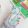 iPhone 11 Pro Max Plating Colorful Geometric Pattern Mosaic Marble TPU Mobile Phone Case - Green PJ2