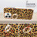 iPhone 11 Pro Max Electroplating Dual-side IMD Phone Case with Ring Holder - Leopard Print