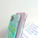 iPhone 12 / 12 Pro Thickened TPU Glazed Marble Mobile Phone Case - White