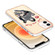 iPhone 12 / 12 Pro Electroplating Marble Dual-side IMD Phone Case - Lucky Dog