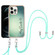 iPhone 12 / 12 Pro Electroplating Dual-side IMD Phone Case with Lanyard - Smile