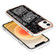 iPhone 12 / 12 Pro Electroplating Marble Dual-side IMD Phone Case - Equation