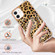 iPhone 12 / 12 Pro Electroplating Marble Dual-side IMD Phone Case - Leopard Print