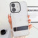 iPhone 12 Linear Shape Holder Phone Case - Black