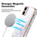 iPhone 12 / 12 Pro Marble Pattern Dual-side IMD Magsafe TPU Phone Case - White 006