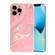 iPhone 12 Laser Marble TPU Phone Case - Pink