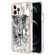 iPhone 12 Pro Max Electroplating Marble Dual-side IMD Phone Case - Totem Elephant