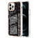 iPhone 12 Pro Max Electroplating Marble Dual-side IMD Phone Case - Equation
