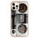 iPhone 12 Pro Max Electroplating Marble Dual-side IMD Phone Case - Retro Radio