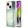 iPhone 13 Electroplating Marble Dual-side IMD Phone Case - Smile