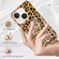 iPhone 13 Electroplating Marble Dual-side IMD Phone Case - Leopard Print