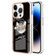 iPhone 13 Pro Electroplating Marble Dual-side IMD Phone Case - Natural Growth