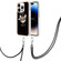 iPhone 13 Pro Electroplating Dual-side IMD Phone Case with Lanyard - Natural Growth