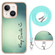 iPhone 14 Electroplating Dual-side IMD Phone Case with Lanyard - Smile