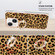 iPhone 14 Electroplating Dual-side IMD Phone Case with Ring Holder - Leopard Print