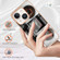 iPhone 14 Plus Electroplating Marble Dual-side IMD Phone Case - Retro Radio