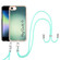 iPhone SE 2022 / SE 2020 / 8 / 7 Electroplating Dual-side IMD Phone Case with Lanyard - Smile