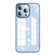 iPhone 15 Pro Max Mutural Jiantou Series Electroplating Phone Case - Sierra Blue