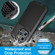 iPhone 15 Pro Shockproof Life Waterproof Dust-proof Metal + Silicone Phone Case - Black
