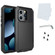 iPhone 15 Pro Shockproof Life Waterproof Dust-proof Metal + Silicone Phone Case - Black