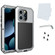iPhone 15 Pro Shockproof Life Waterproof Dust-proof Metal + Silicone Phone Case - Silver