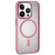 iPhone 15 Pro Max MOMAX Magsafe Magnetic PC + TPU + Metal Phone Case - Pink