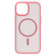 iPhone 15 Pro Max MOMAX Magsafe Magnetic PC + TPU + Metal Phone Case - Pink