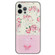 iPhone 15 Pro Max Bronzing Butterfly Flower TPU Phone Case - Peony