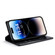 iPhone 15 Pro Max CaseMe 003 Crazy Horse Texture Leather Phone Case - Black