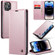 iPhone 15 Pro Max CaseMe 003 Crazy Horse Texture Leather Phone Case - Rose Gold