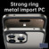 iPhone 15 Pro Max SULADA Metal Frame + Nano Glass + TPU Phone Case - Black