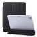 iPad 10th Gen 10.9 2022 3-Fold Lock Buckle Leather Smart Tablet Case - Black
