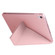 iPad 10th Gen 10.9 2022 Four-corner Airbag Deformation Tablet Leather Case - Pink