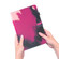iPad 10th Gen 10.9 2022 Watercolor Pattern Flip Leather Tablet Case - Berry Color