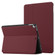 iPad Air 2019/Pro 10.5 2019/10.2 2019&2020 Dual-Folding Horizontal Flip Tablet Leather Case with Holder & Sleep / Wake-up Function - Wine Red